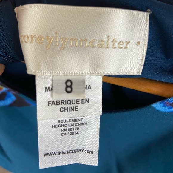 Anthropologie - Paeonia Dress - Floral Fit & Flare - Picture 5 of 5